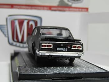 Amazon.co.jp: スカイライン ハコスカ マットブラック 日の丸